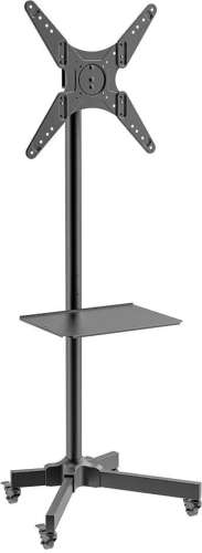 Стойка для телевизора Kromax OMEGA-16, 26-60", напольный, поворот и наклон,  черный [90665]